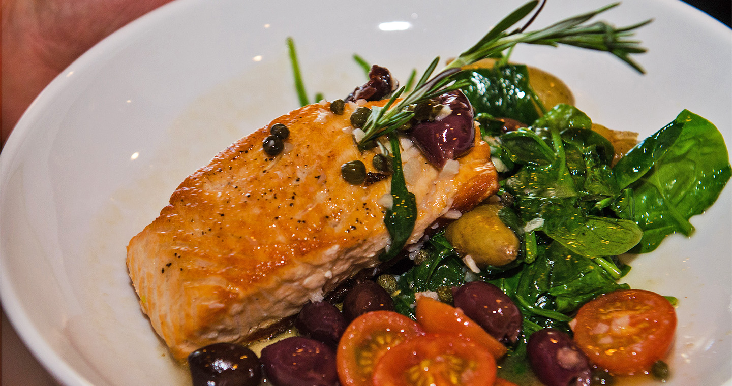 Mediterranean Style Salmon